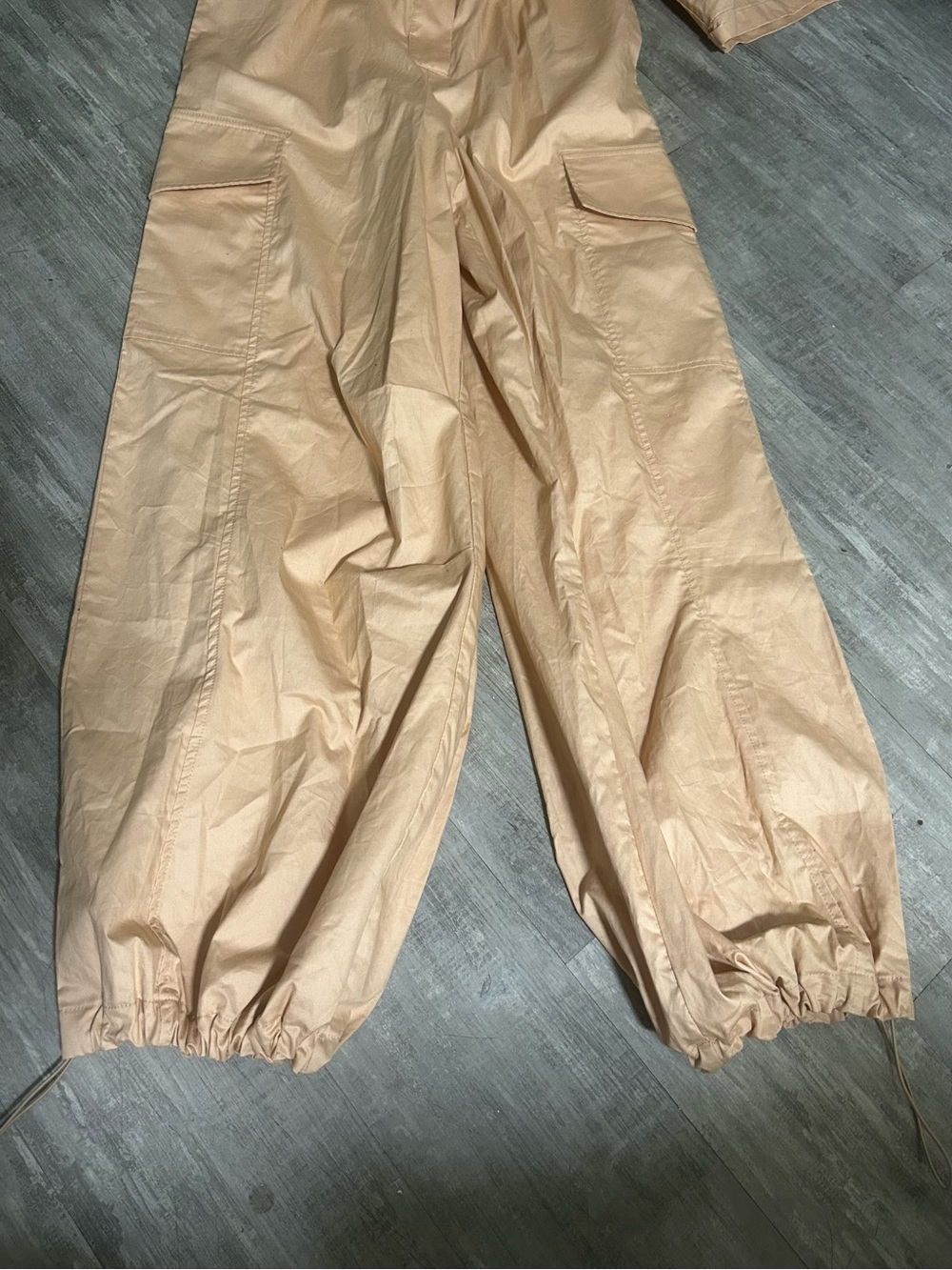Zara Gabardine Utility Jumpsuit Size S “Like New” - Picture 5 of 6